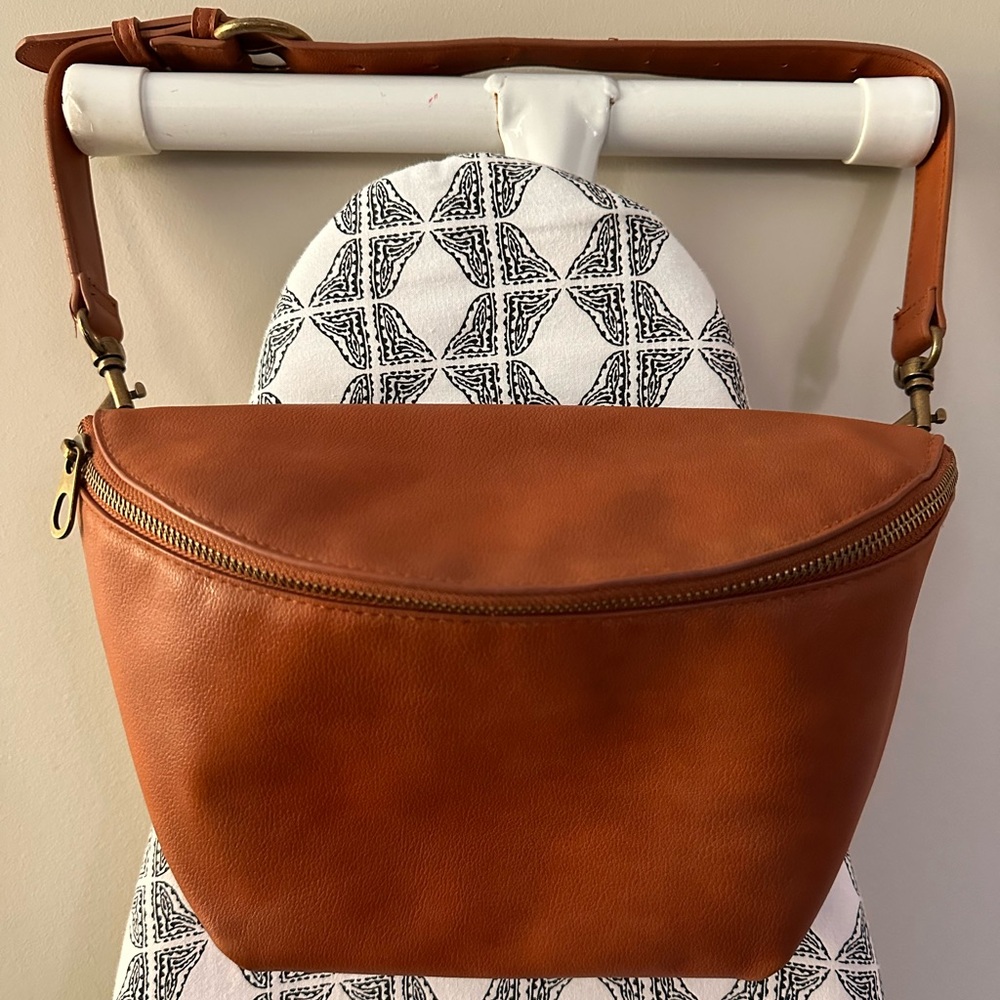 Women’s Universal Thread Faux Leather Fanny Pack — Brown